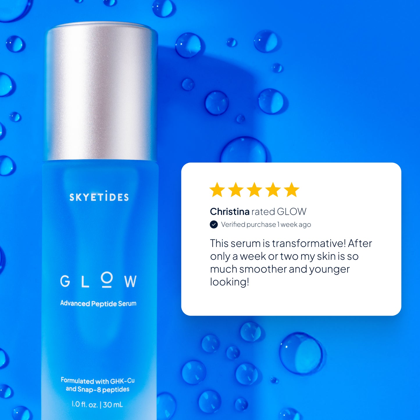 GLOW: Advanced Peptide Serum 30 mL