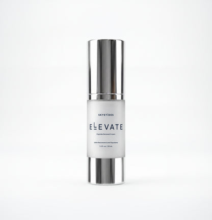 ELEVATE Peptide Renewal Cream with Resveratrol and Squalane Bottle