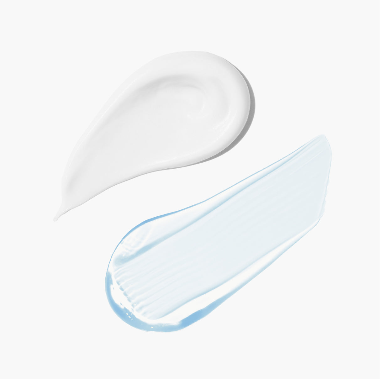 Texture of peptide serum and peptide face cream