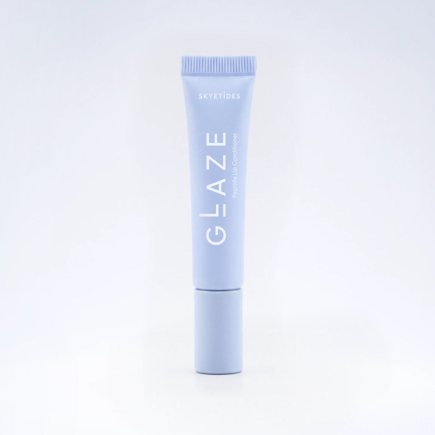 GLAZE peptide lip conditioner by Skyetides in soft tube packaging